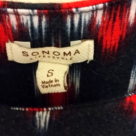 ⭐SONOMA Adorable Stretchy Dress with Pockets Women's Size Small - Picture 3 of 10